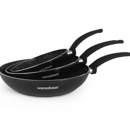 SARTEN GRAFITO 3 PCS NEGRO