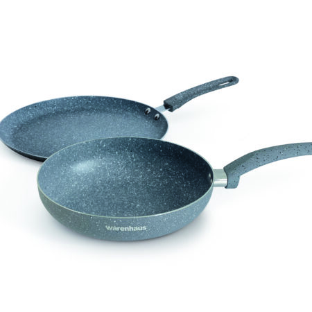 SET SARTEN GRAFITO GRIS C/PANKETERO 2P