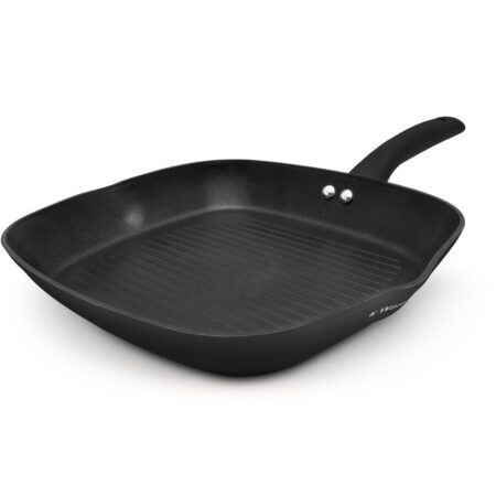 SARTEN GRILL VULCANO 28CM NEGRO WARENHAUSE