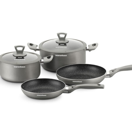 SET COCINA ECLIPSE II 6PCS GRIS INDUCCION WARENHAUS