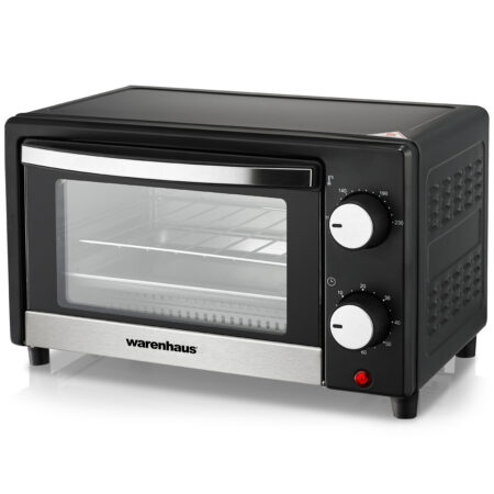 HORNO TOSTADOR NEGRO WARENHAUS