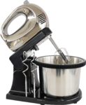 BATIDORA CROMADA CON PEDESTAL
