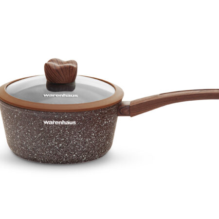 CACEROLA SIENNA 20 CM CAFE IND