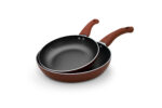 SET SARTENES 2 PZAS CASIA 20-24CM ROJO BRILLANTE WARENHAUS