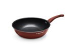 WOK CASIA 28CM S/T ROJO BRILLANTE WARENHAUS