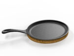 SARTEN DE HIERRO FUNDIDO OVALADO 26CM